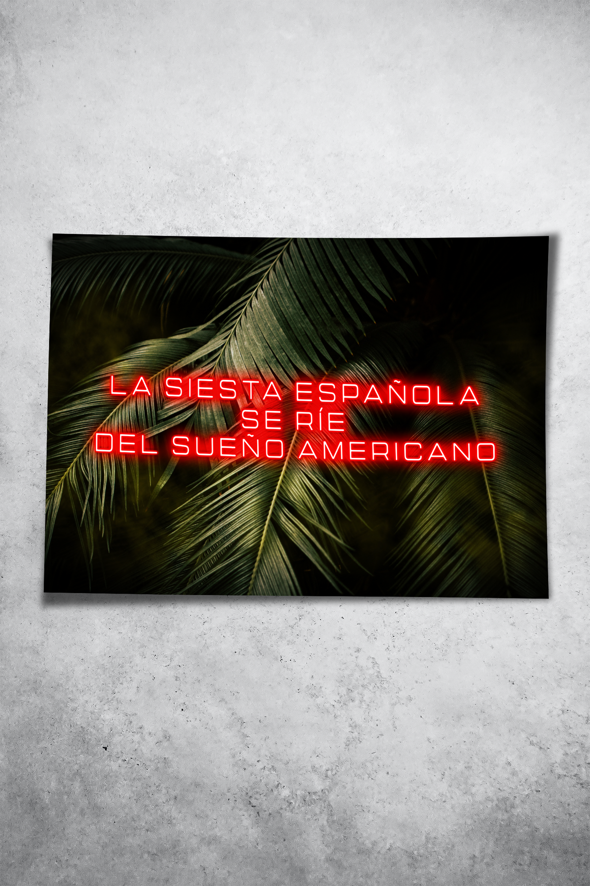 La Siesta Española se rie del Sueño Americano